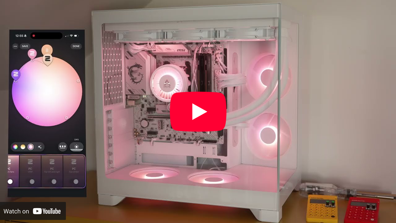 Gradient Light Bridge controlling PC lighting from the Philips Hue app